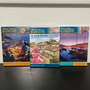 Rick Steves Europe DVD Bundle NEW SEALED 2015-2020 Travel Series 6 Discs OPB